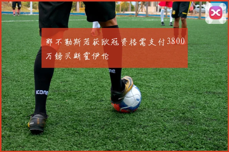 那不勒斯若获欧冠资格需支付3800万镑买断霍伊伦